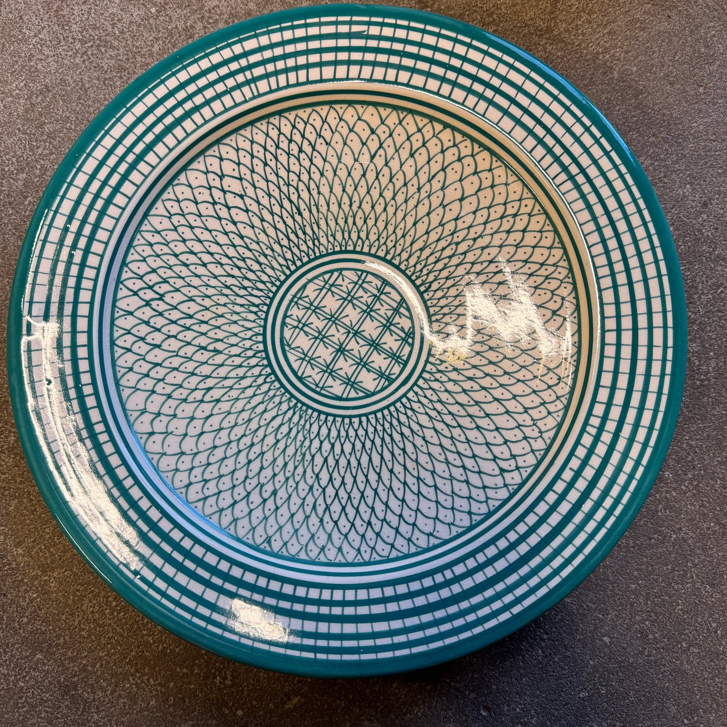 Marokkansk Fad - Dia 30 Cm