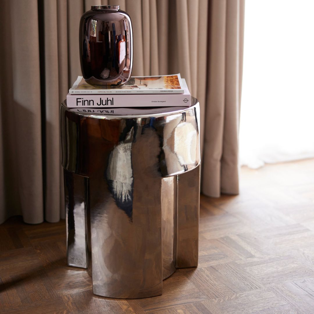 HK Living - Sidebord- Chrome