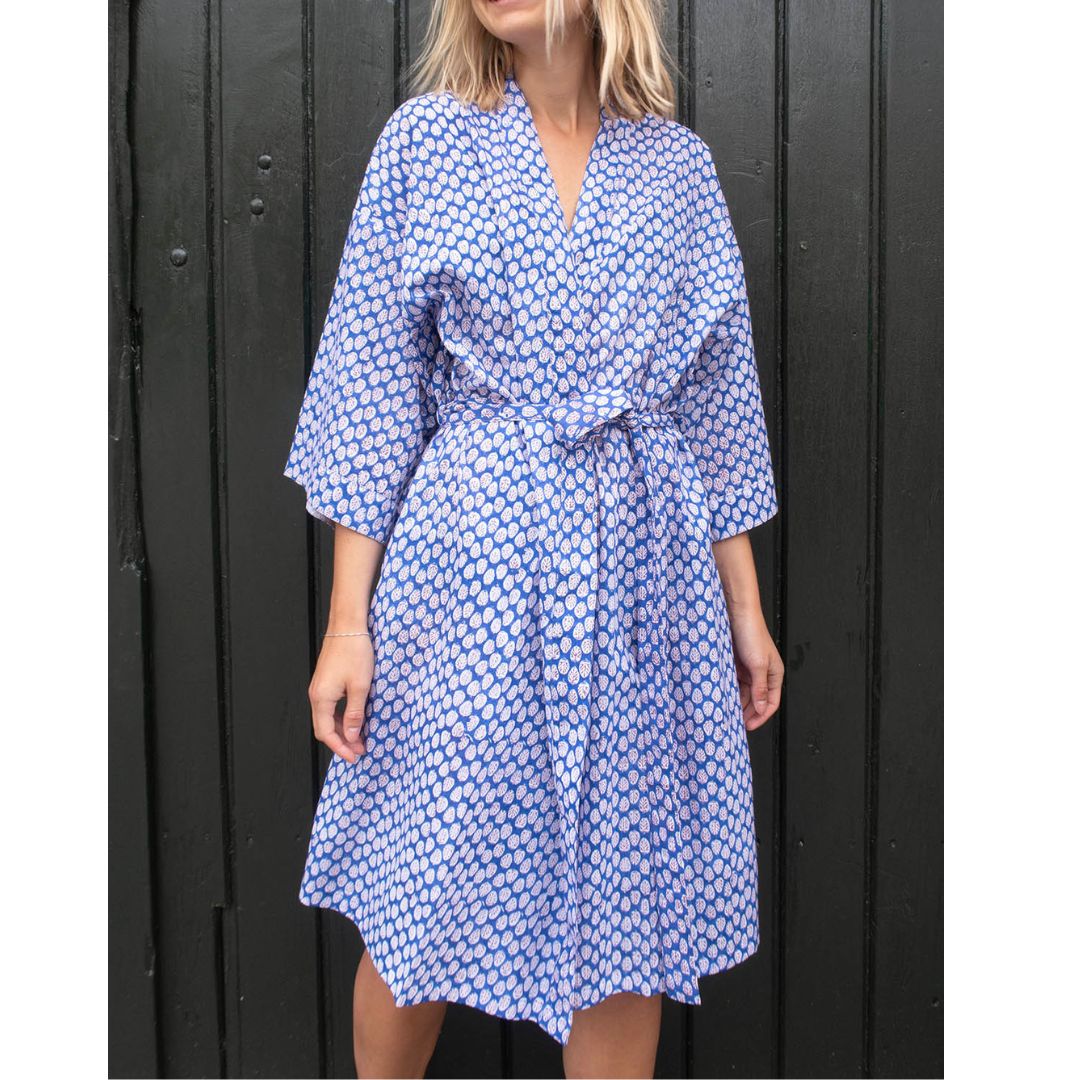 Craft Sisters Kimono - Bright Blue - Onesize
