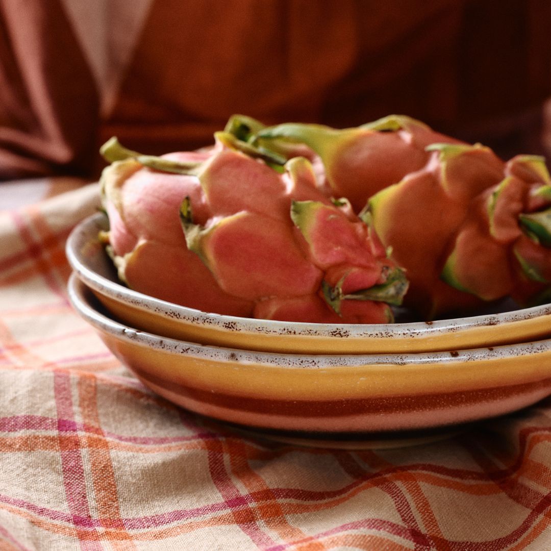 HK Living - Pasta Skåle 2-Pak - Hibiscus