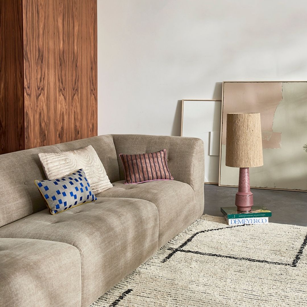 HK Living - Mønstret Pude