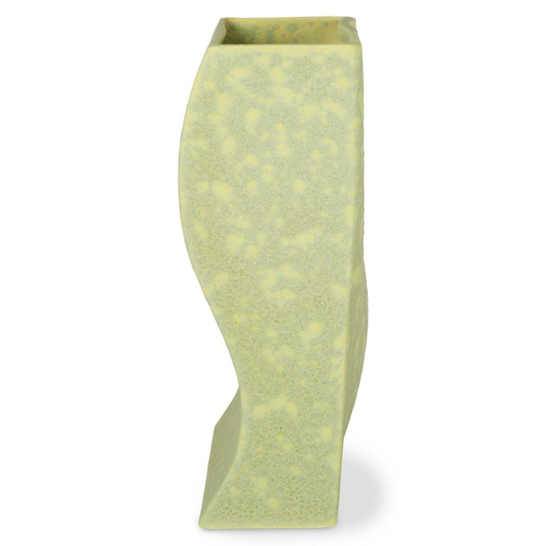 HK Living - Keramik Vase - Grøn