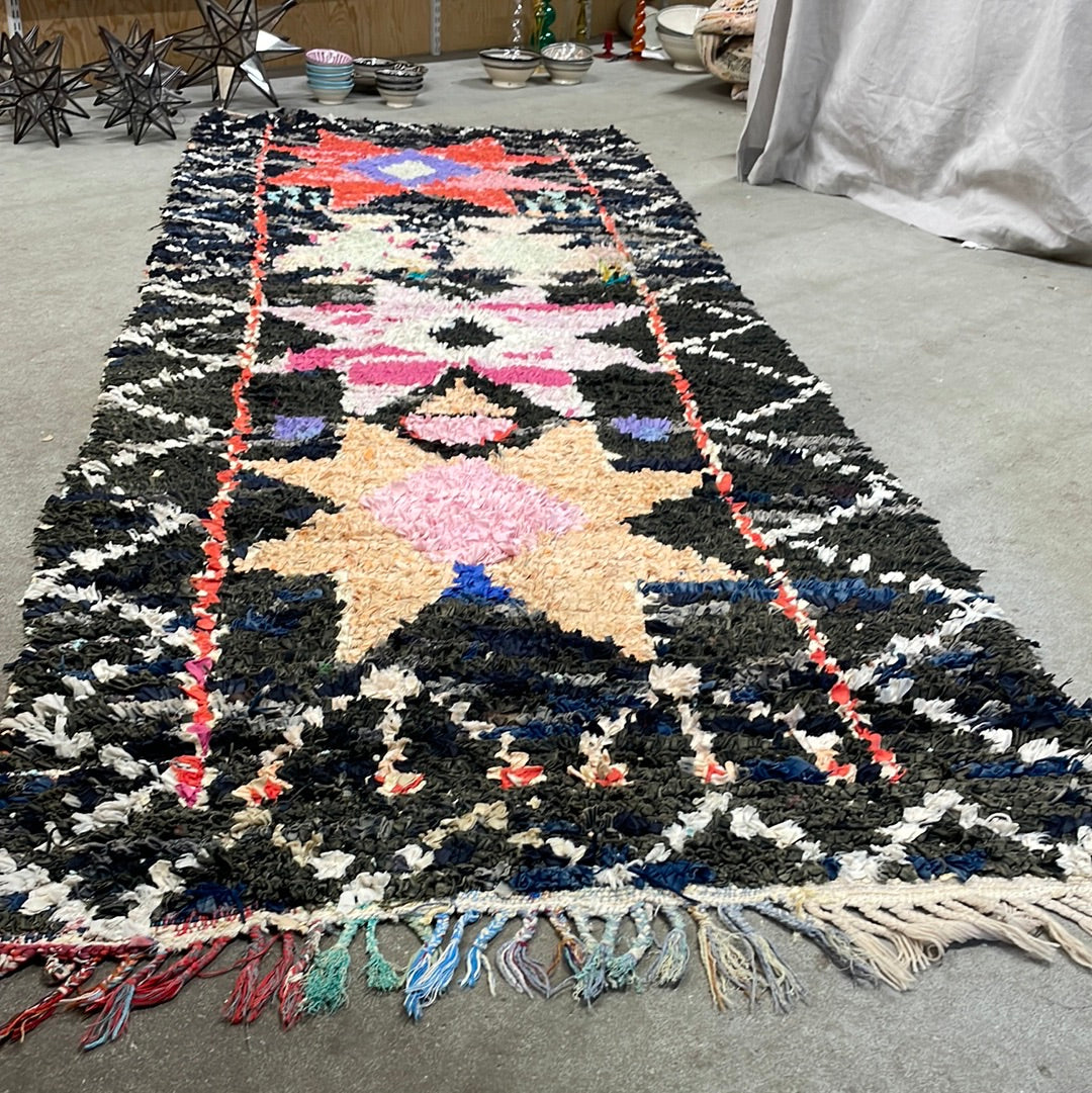 Marokkansk Boucherouite Løber (100 x 277 cm)