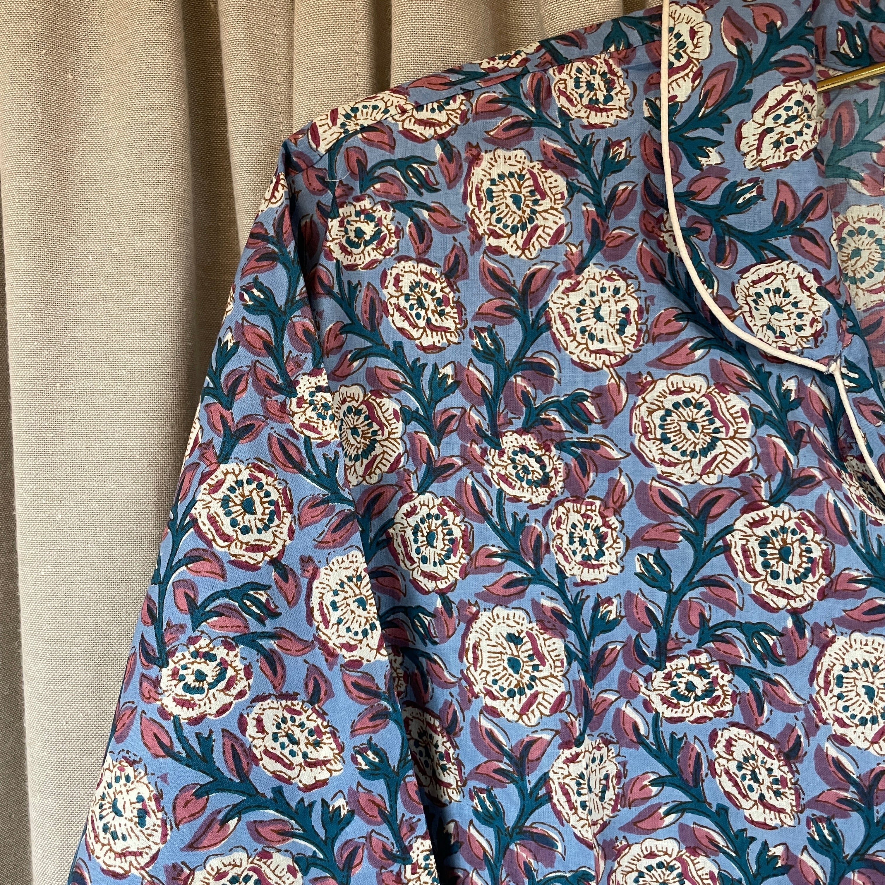Craft Sisters Pyjamas - Blå/Rosa Mønstret