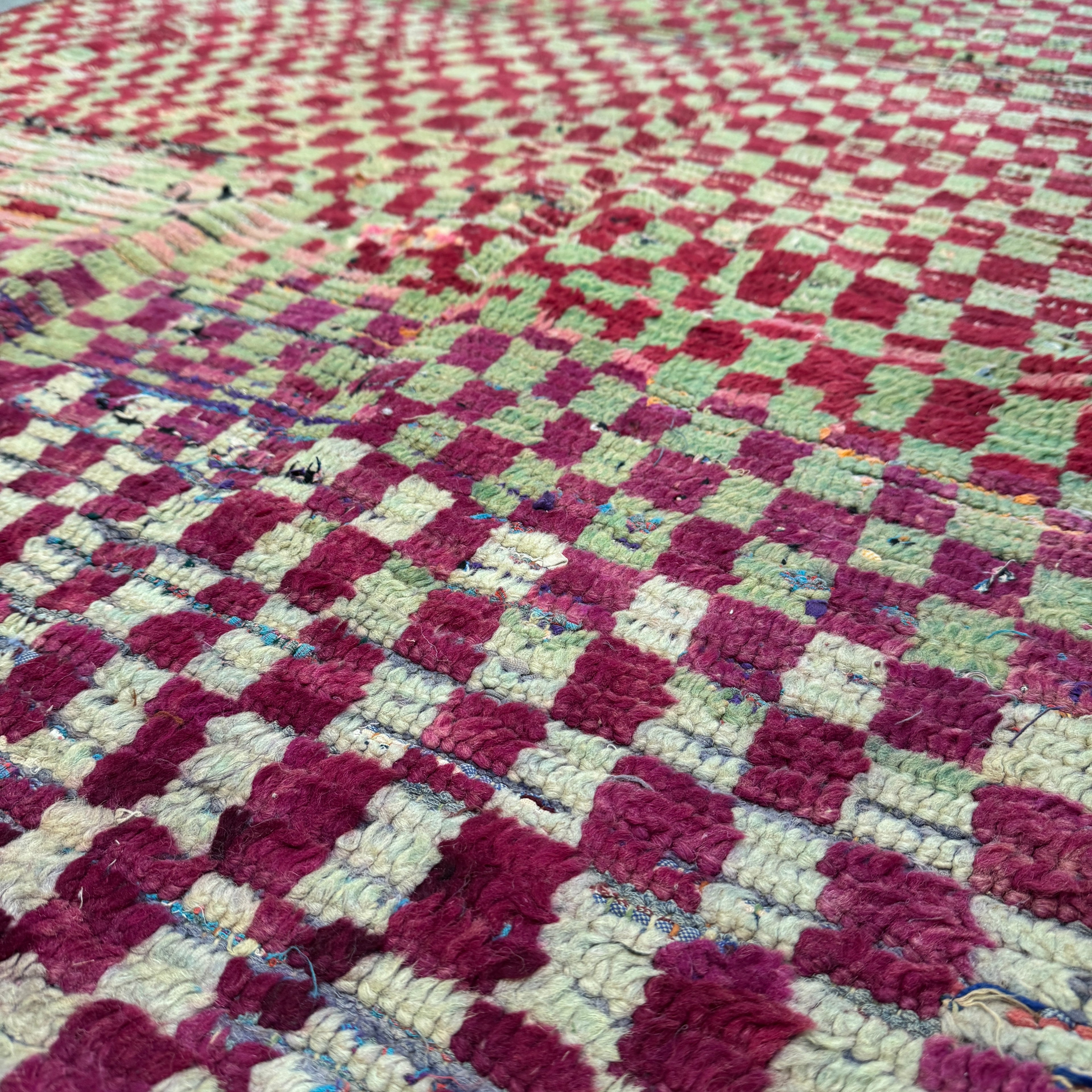 Marokkansk Boujaad Tæppe (120 x 245 cm)