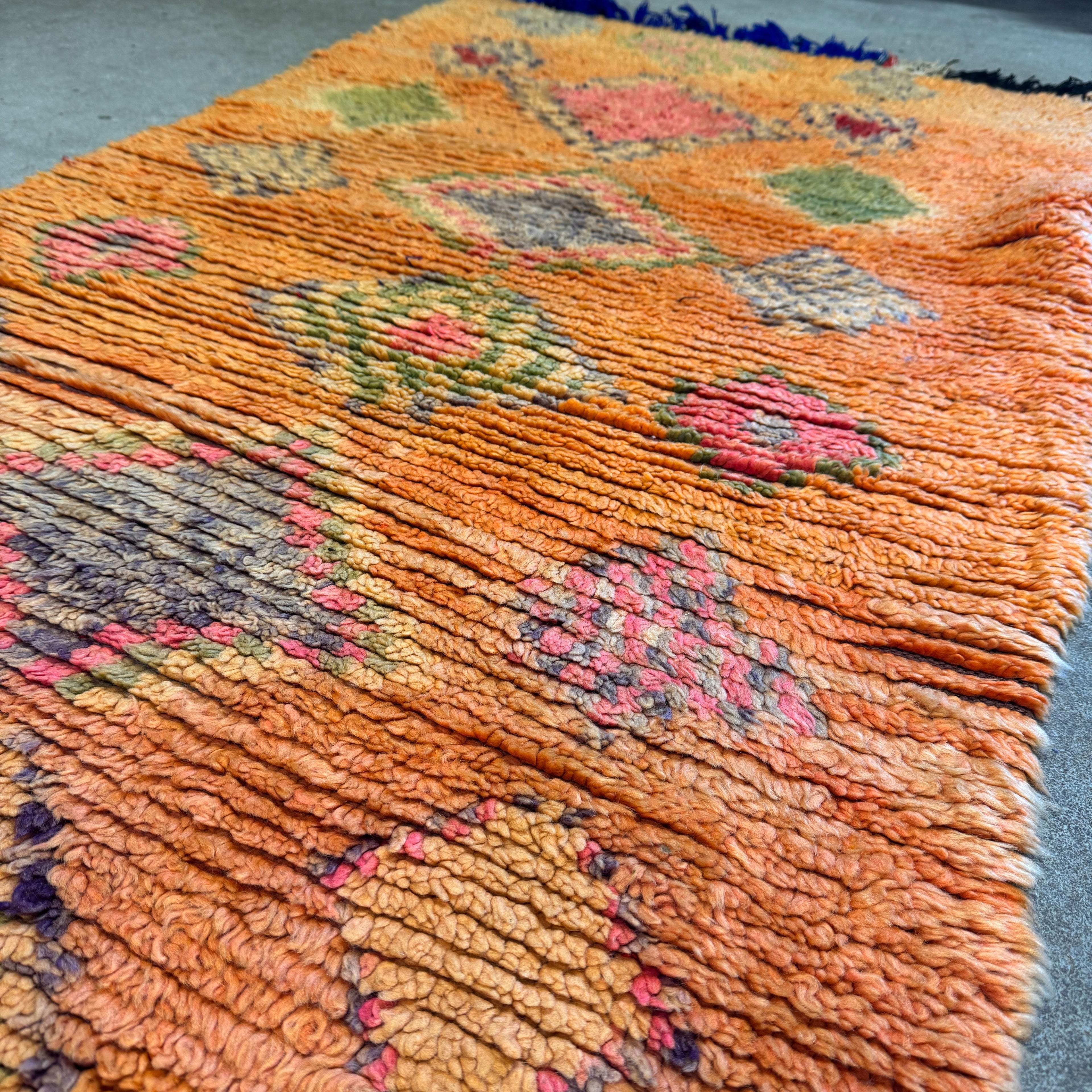 Marokkansk Boujaad Tæppe (88 x 165 cm)