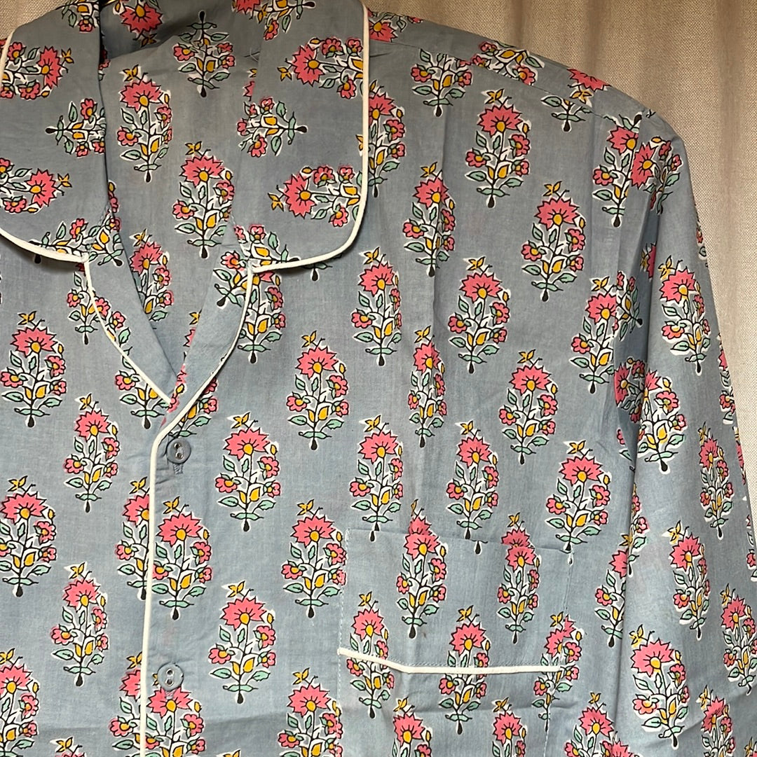 Craft Sisters Pyjamas - Grå Mønstret