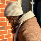 Cashmere Tørklæde - Beige