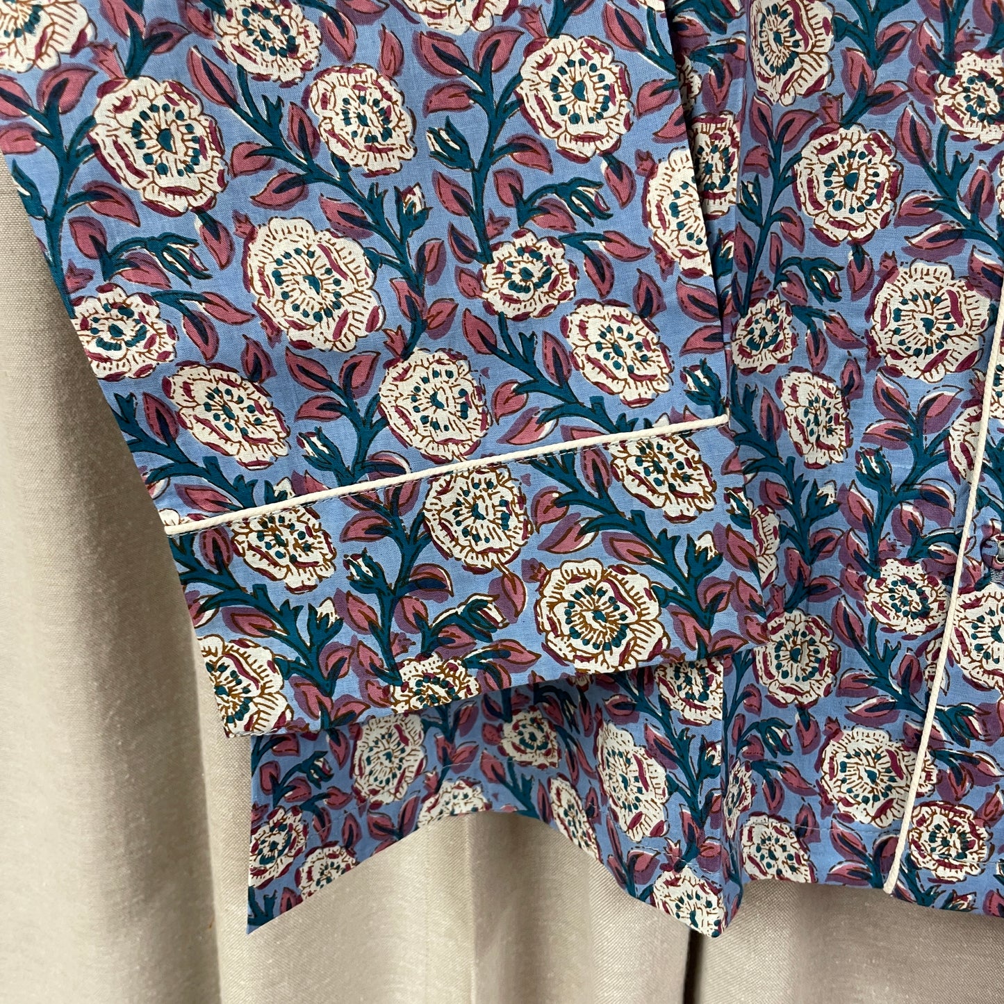Craft Sisters Pyjamas - Blå/Rosa Mønstret