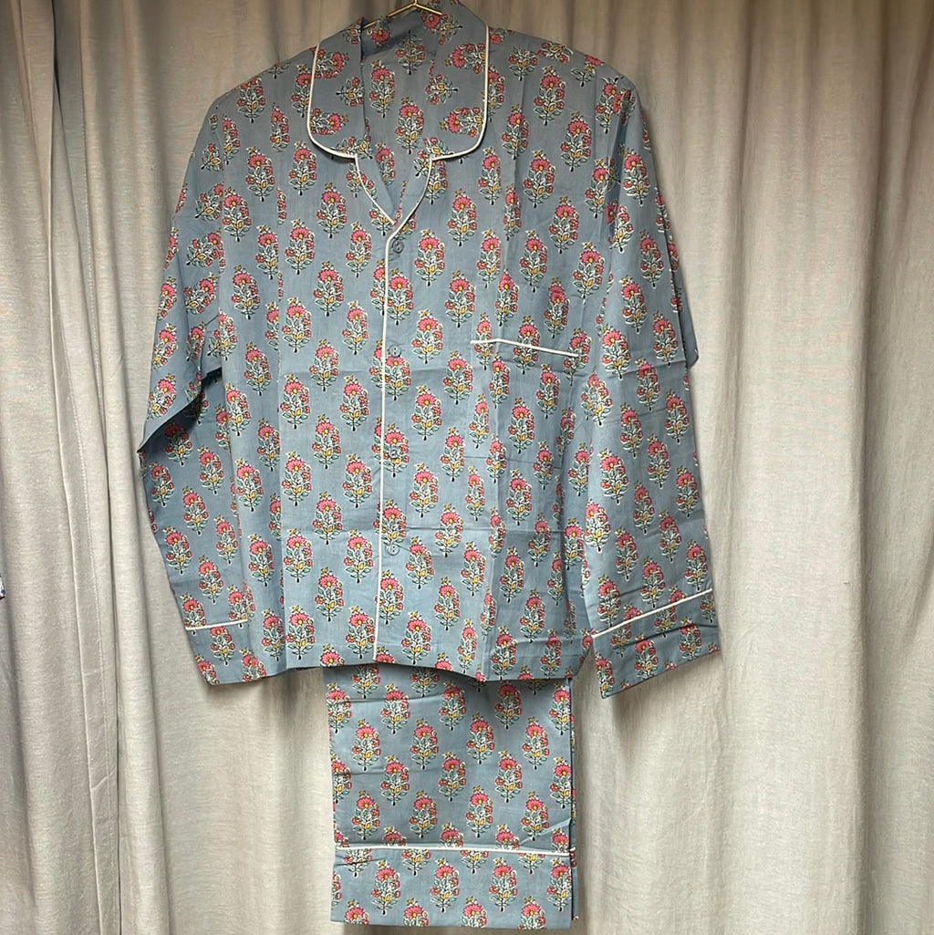 Craft Sisters Pyjamas - Grå Mønstret