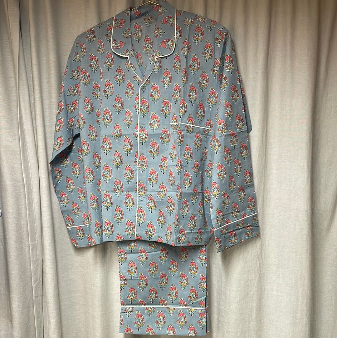 Craft Sisters Pyjamas - Grå Mønstret