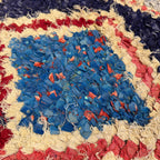 Marokkansk Boucherouite Tæppe (150x 256 cm)