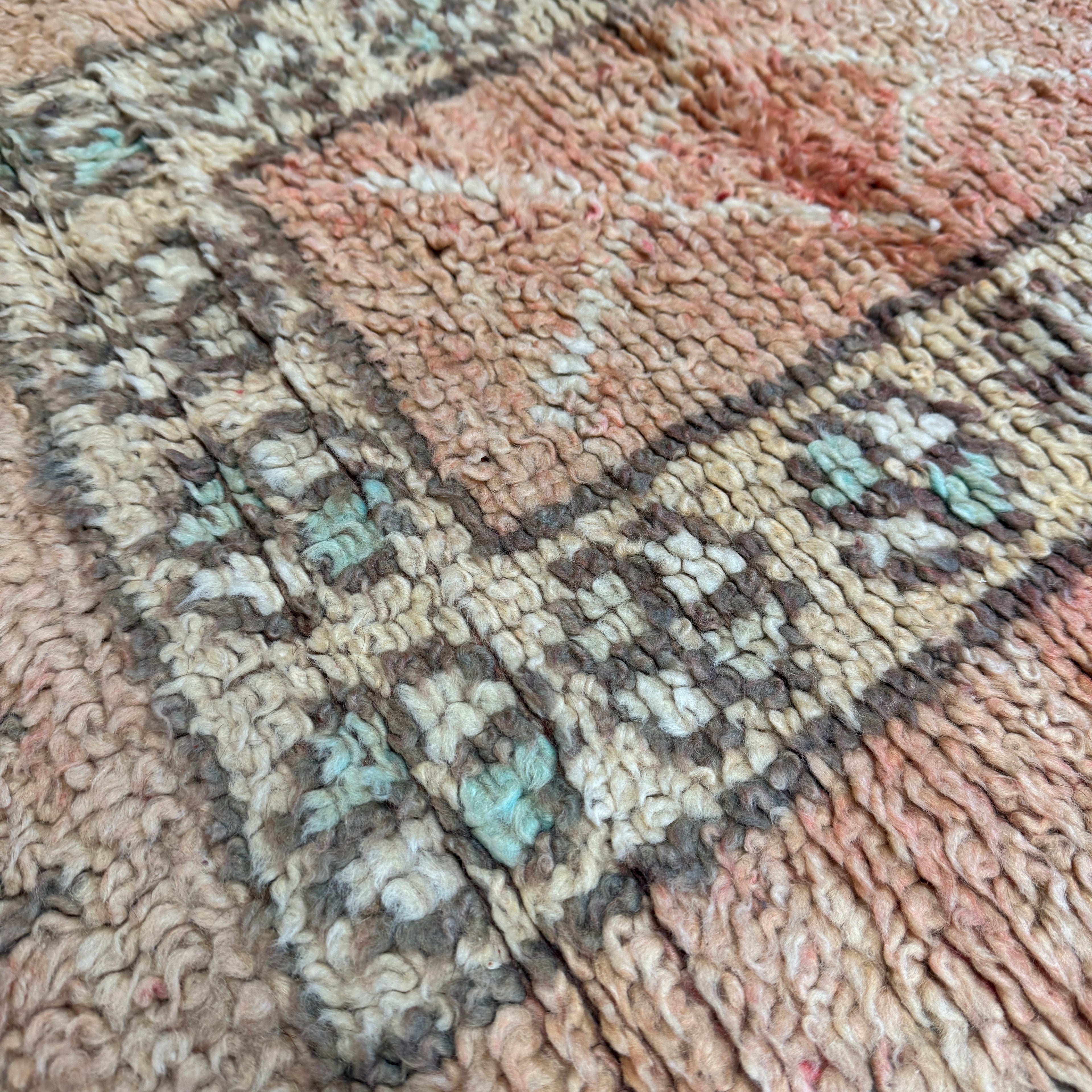 Marokkansk Boujaad Tæppe (102 x 265 cm)