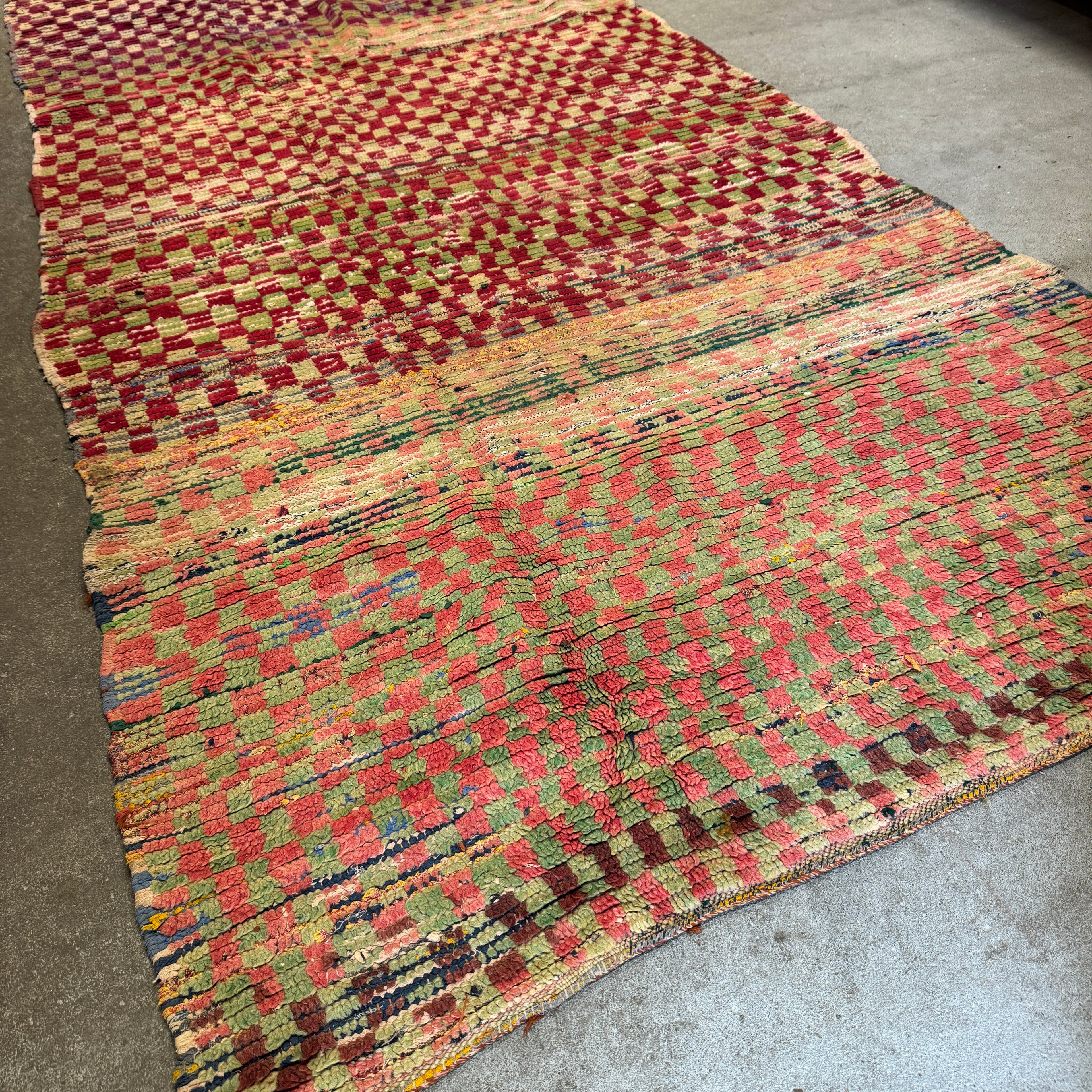 Marokkansk Boujaad Tæppe (120 x 245 cm)