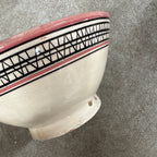 Marokkansk keramikskål - Dia 18 Cm - Mønstret