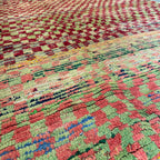 Marokkansk Boujaad Tæppe (120 x 245 cm)