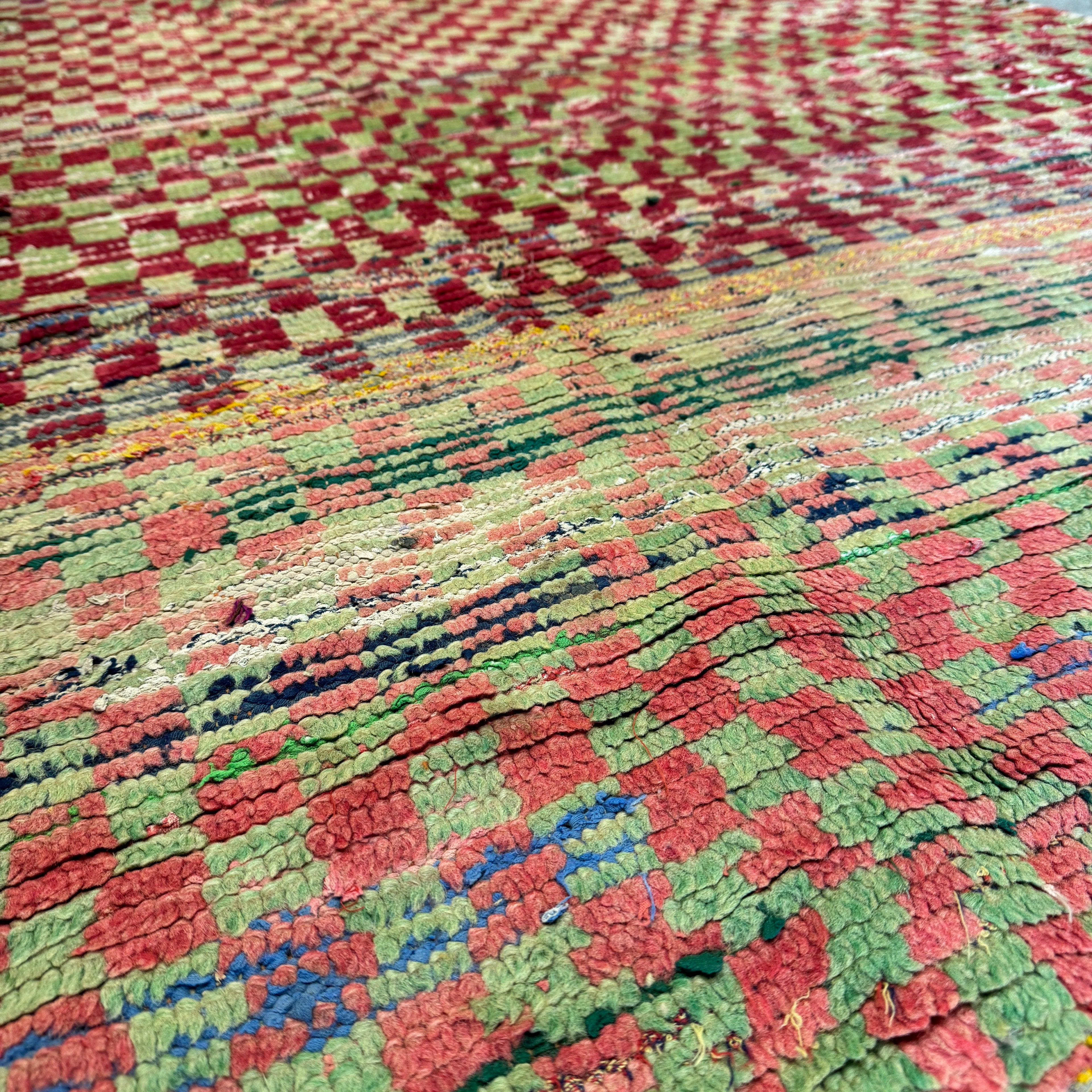 Marokkansk Boujaad Tæppe (120 x 245 cm)