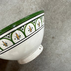Marokkansk keramikskål - Dia 25 Cm - Mønstret