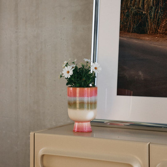 Hk Living - Keramik - Blomsterkrukke - Rosefield