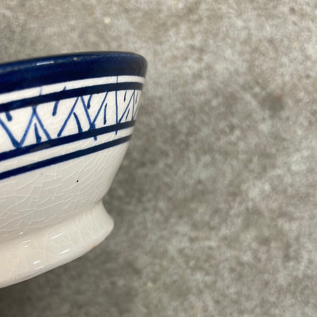 Marokkansk keramikskål - Dia 9 Cm - Mønstret