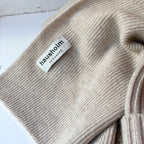 Cashmere Tørklæde - Beige
