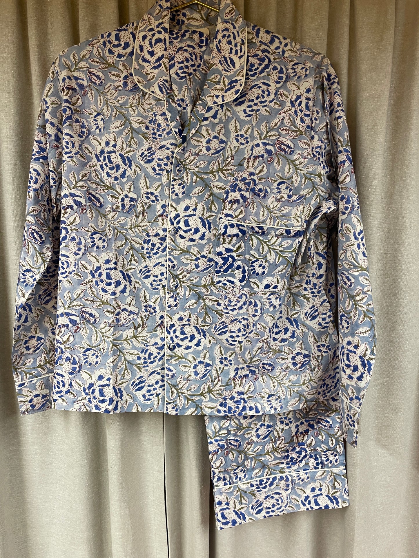 Craft Sisters Pyjamas - Blå Mønstret