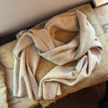 Cashmere Tørklæde - Beige