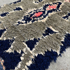 Marokkansk Boujaad Tæppe (60 x 125 cm)