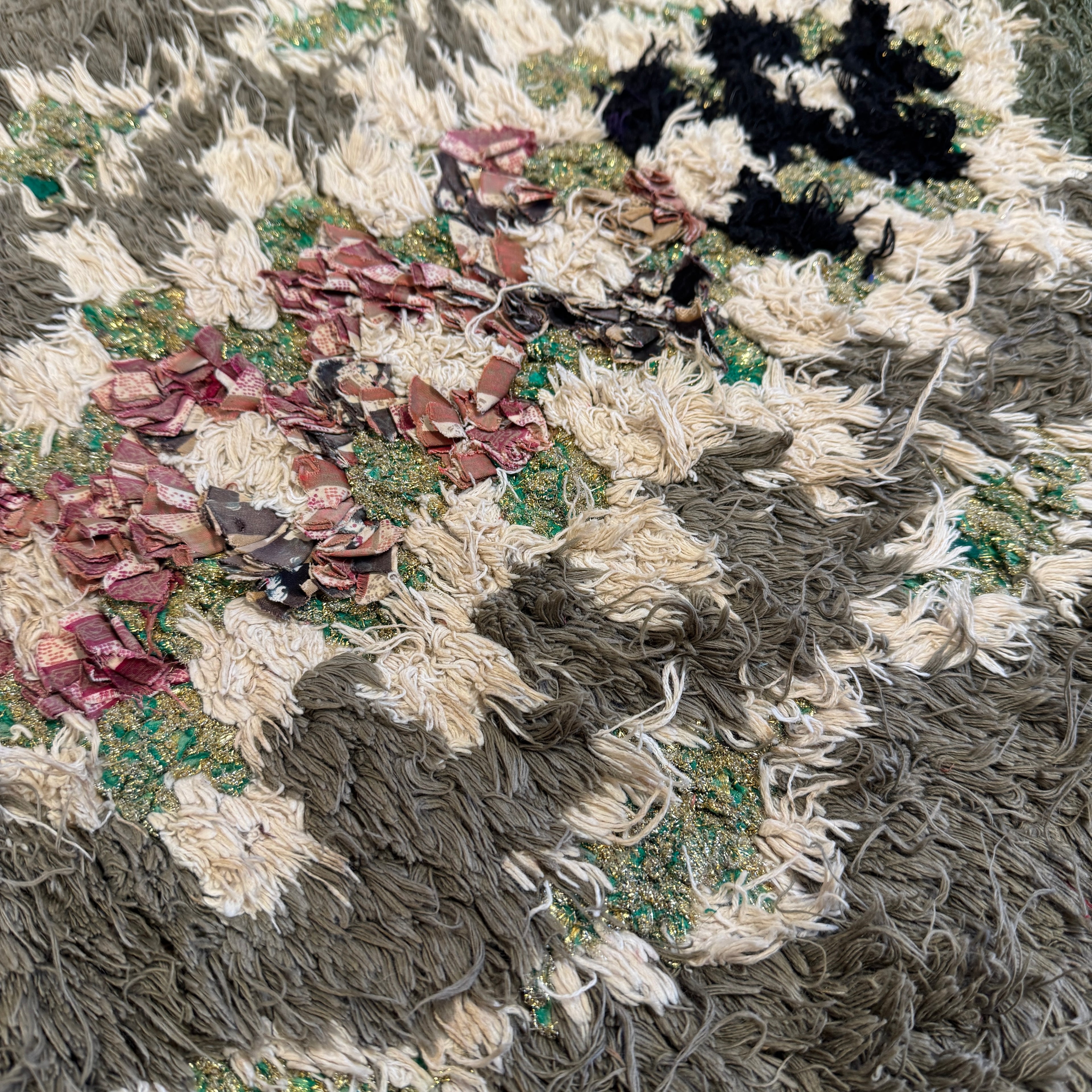 Marokkansk Boujaad Tæppe (60 x 125 cm)
