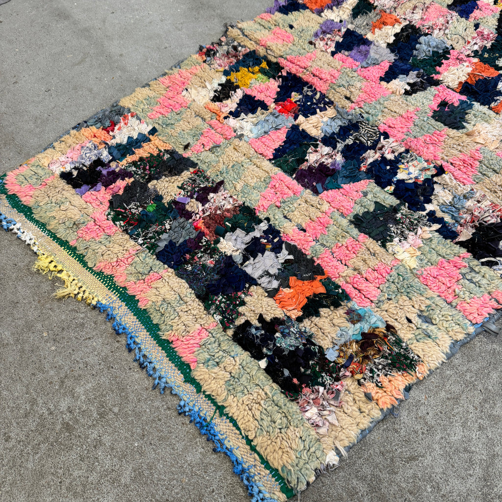 Marokkansk Boujaad Tæppe (73 x 175 cm)