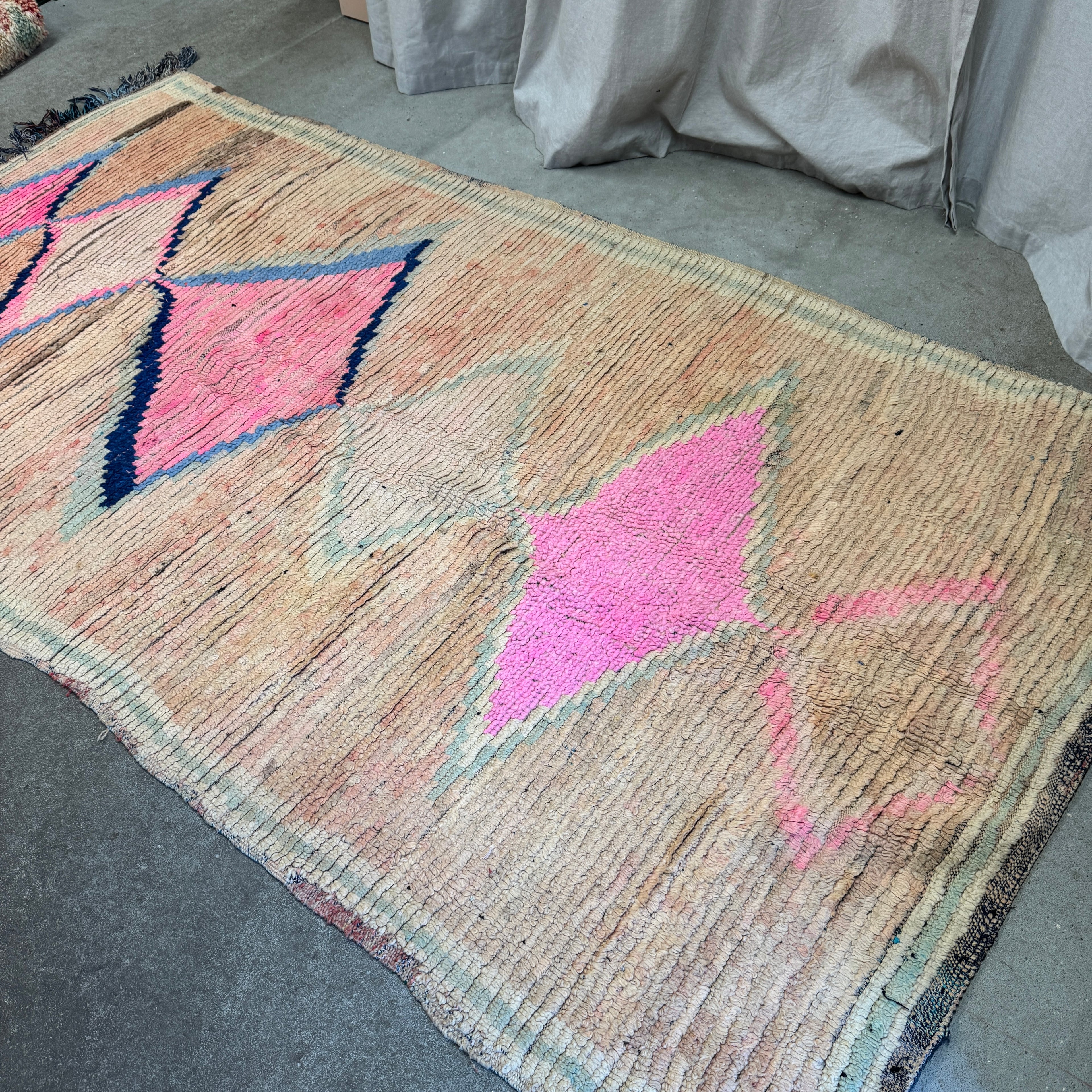 Marokkansk Boujaad Tæppe (137 x 240 cm)