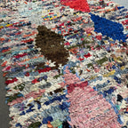 Marokkansk Boucherouite Tæppe (142 x 218 cm)
