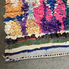 Marokkansk Boucherouite Tæppe (130 x 220 cm)