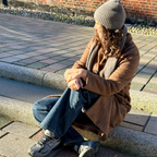 Cashmere Tørklæde & Hue Taupe