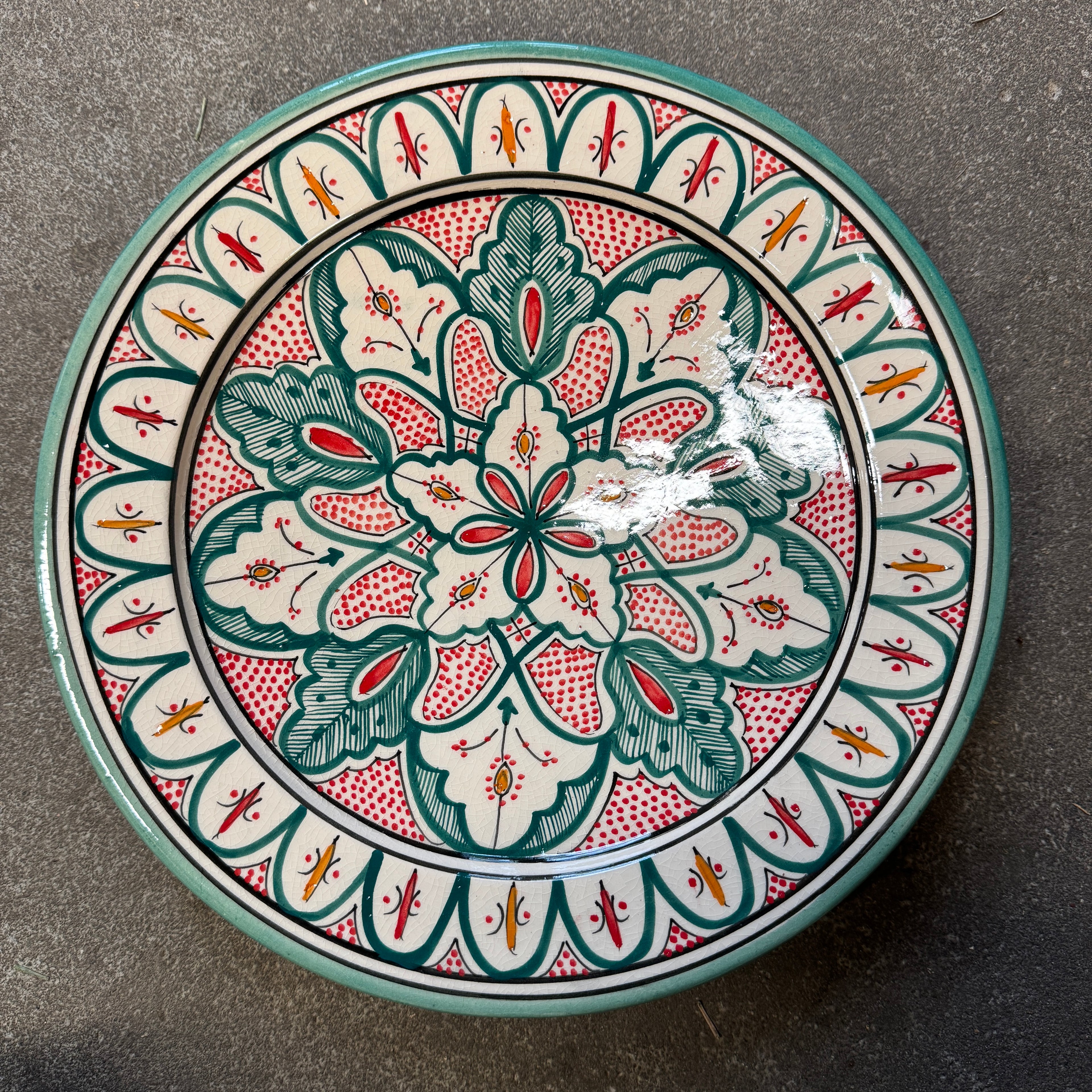 Marokkansk Fad - Dia 30 Cm