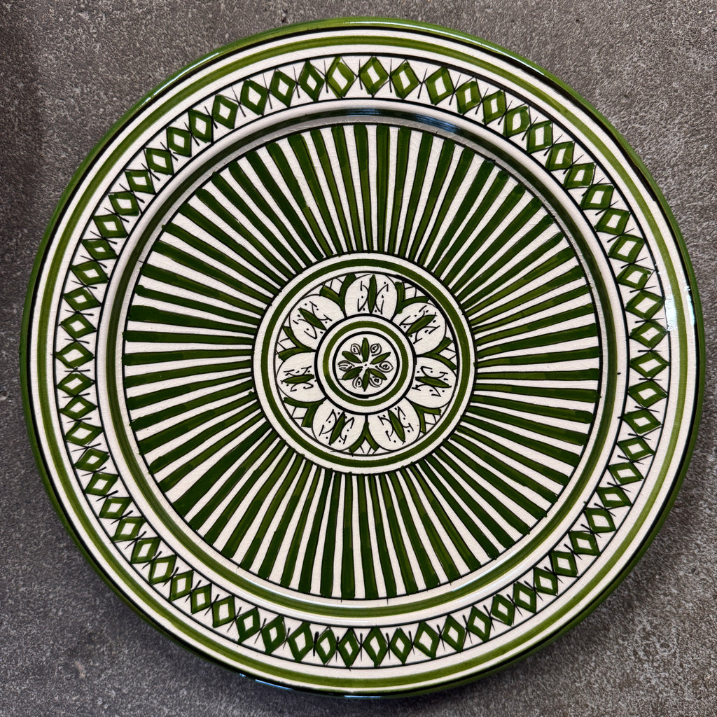 Marokkansk Fad - Dia 30 Cm