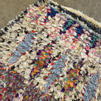 Marokkansk Boucherouite Tæppe (126 x 195 cm)