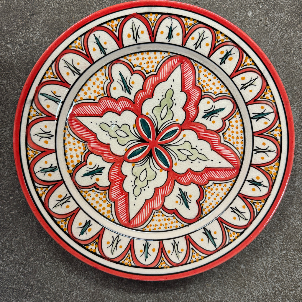 Marokkansk Fad - Dia 25 Cm