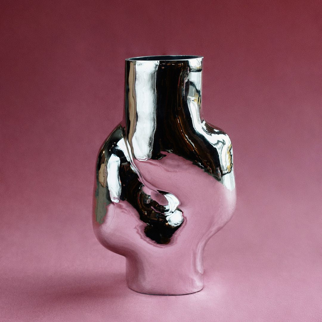 HK Living - Chrome Vase