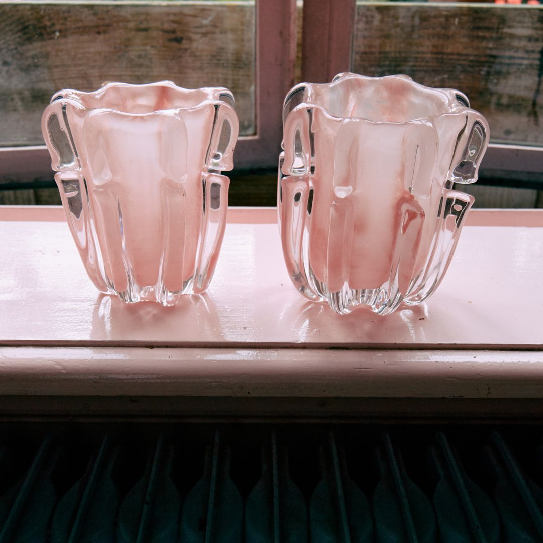 HK Living - Glas - Lysestage - OBS forudbestilling