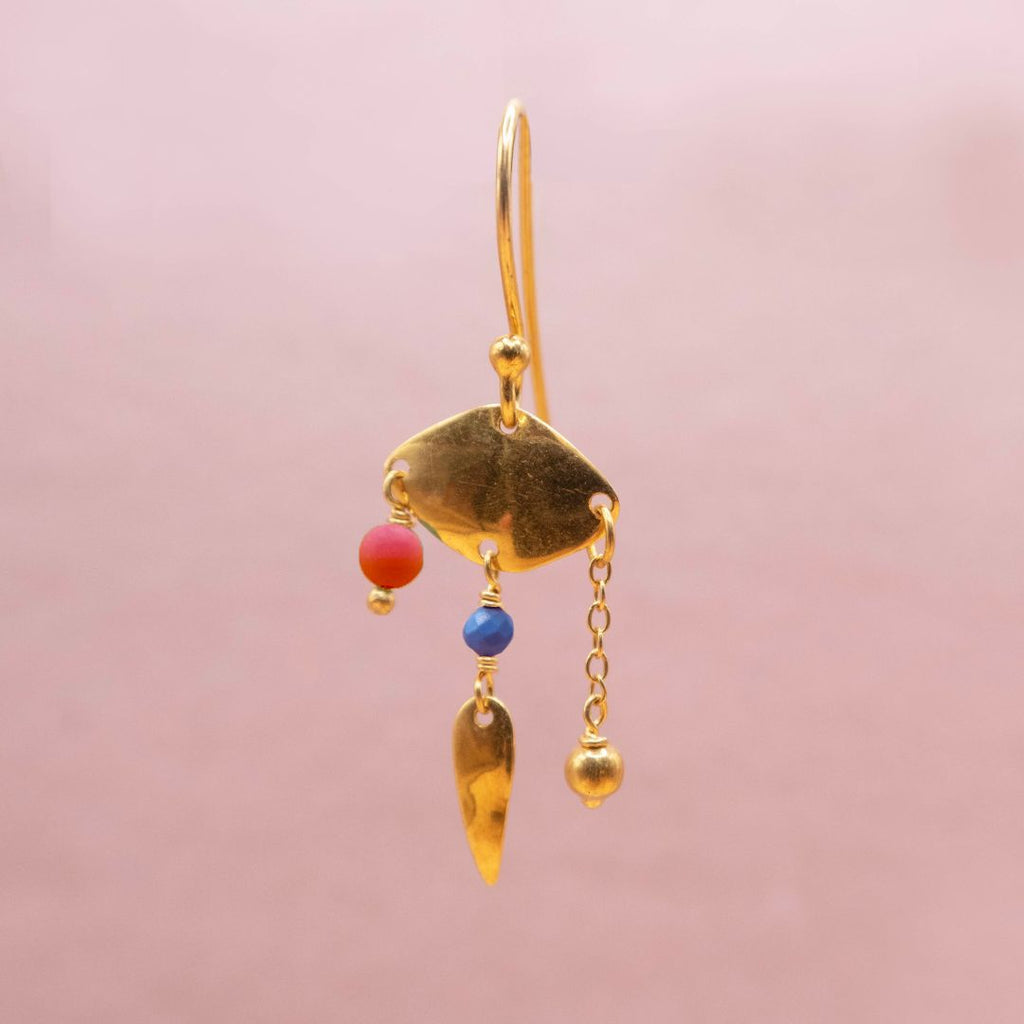 Craft Sisters Ørering - Blå/Rød