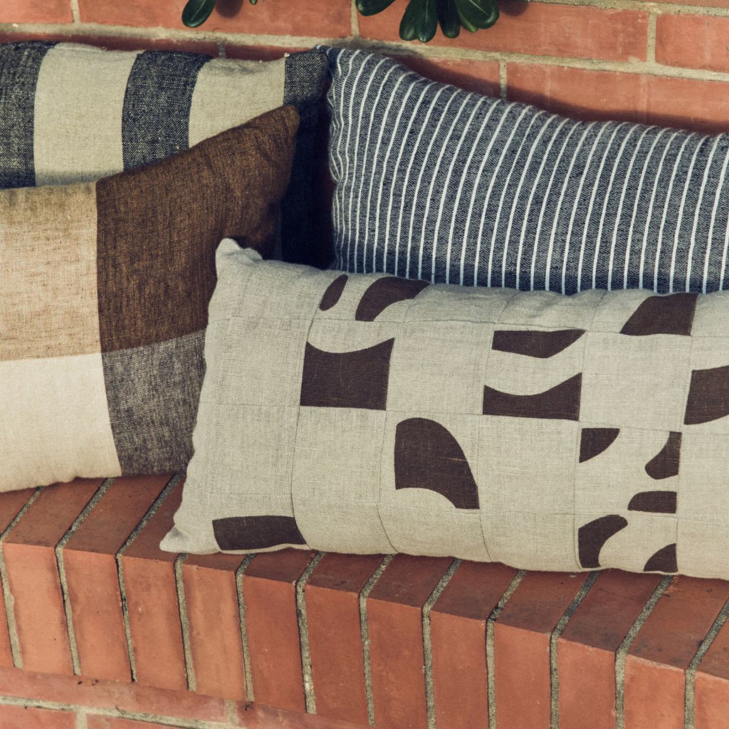 HK Living - Pude - Natural Patched