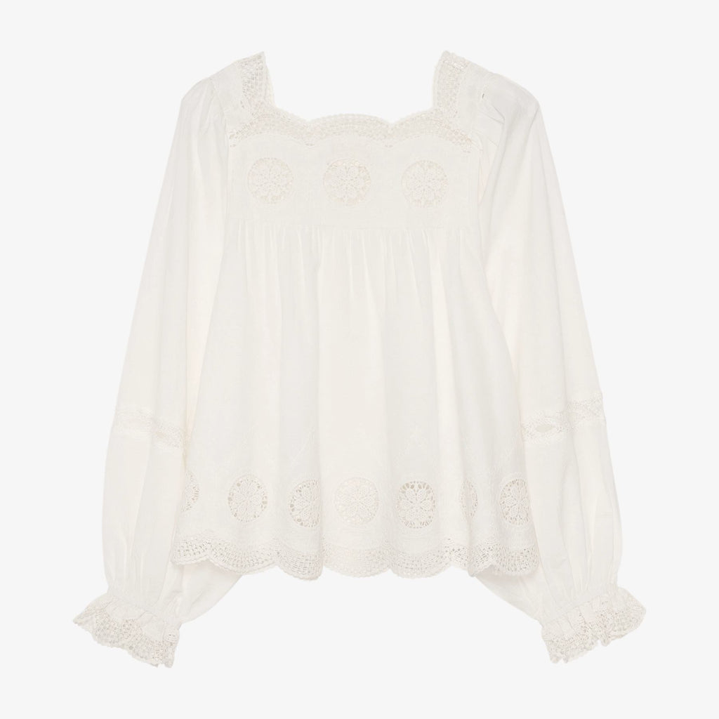 Sissel Edelbo - Soleia Top Off White