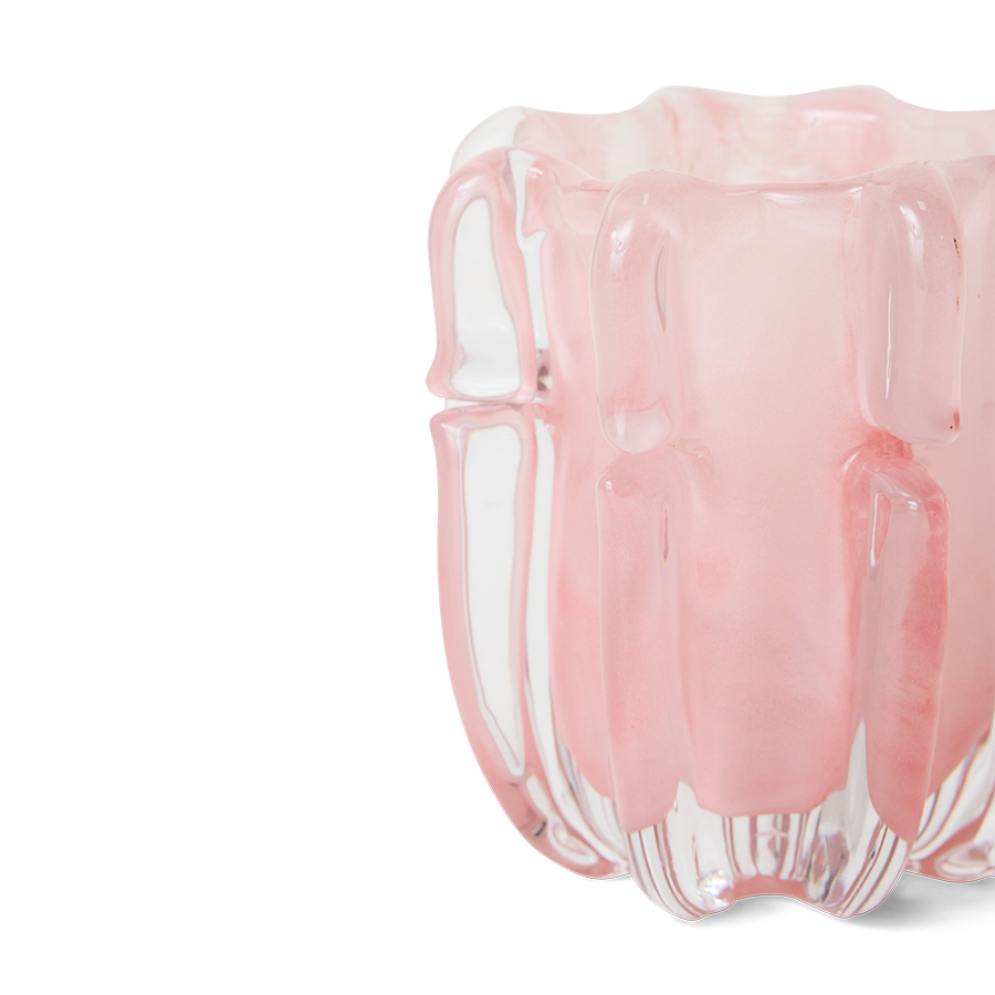 HK Living - Glas - Lysestage - OBS forudbestilling