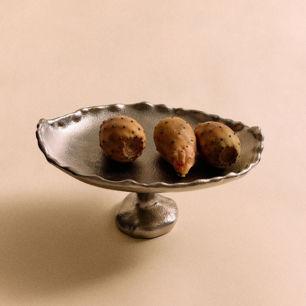 HK Living - Chrome Skål På Fod