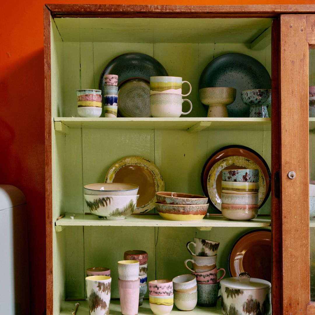 HK Living - 70'er  Skåle - (mini) - 4 styk