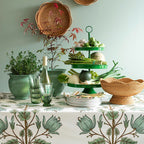 Rattan Skål På Fod