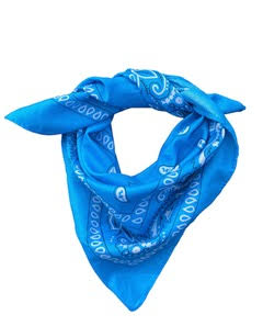 Amoi - Tørklæde - Blå