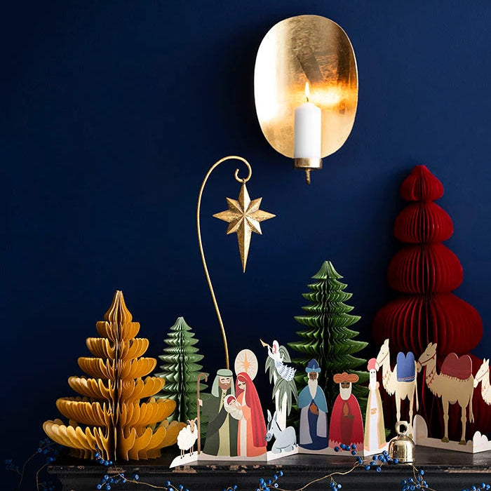 Wall Light Ellipse - Guld - Fyrfadsstage