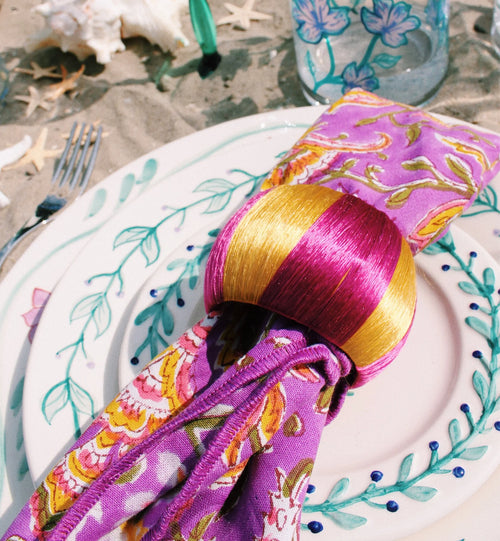 Anna + Nina - 4 servietringe